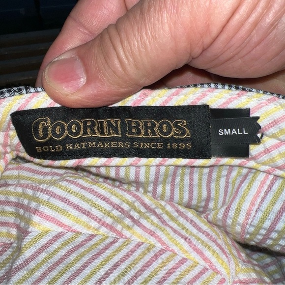 Goorin Bros Newsboy Cabbie Flat Cap Size Small Checkered - Picture 6 of 7